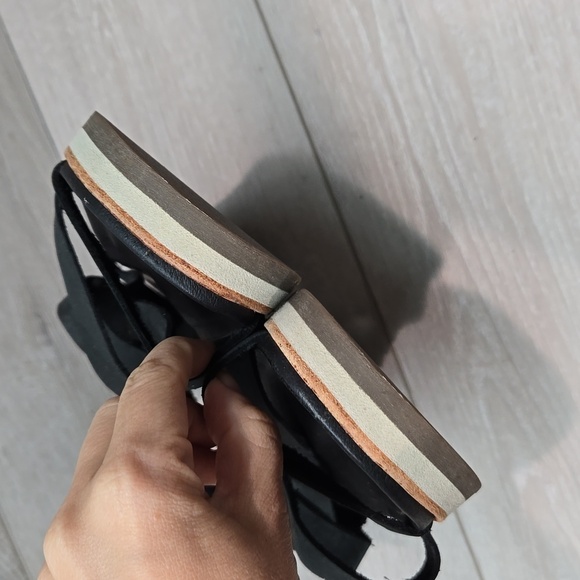 Merrell Women Juno Mid Ankle Strappy Leather Platform Sandals shoes sz 6 - Picture 5 of 11